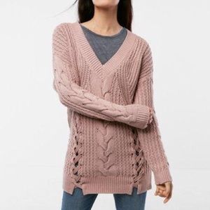 Long V Neck Sweater
